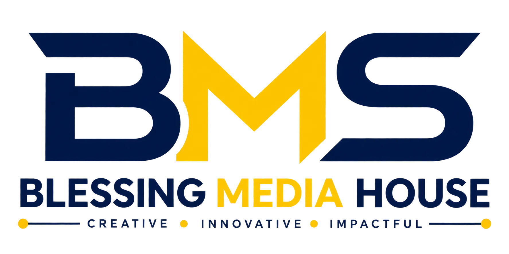 BLESSING MEDIA HOUSE STUDIO Logo